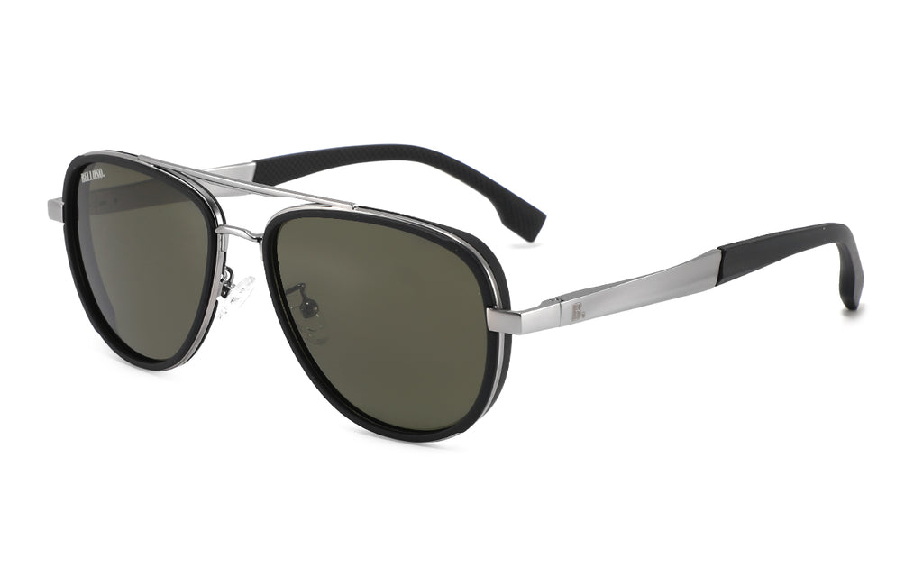 Valerio black/gun green - 3/4