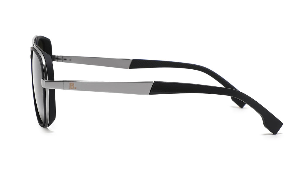 Valerio black/gun green - side