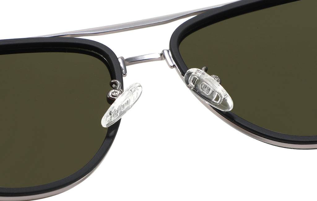 Valerio black/gun green - bridge