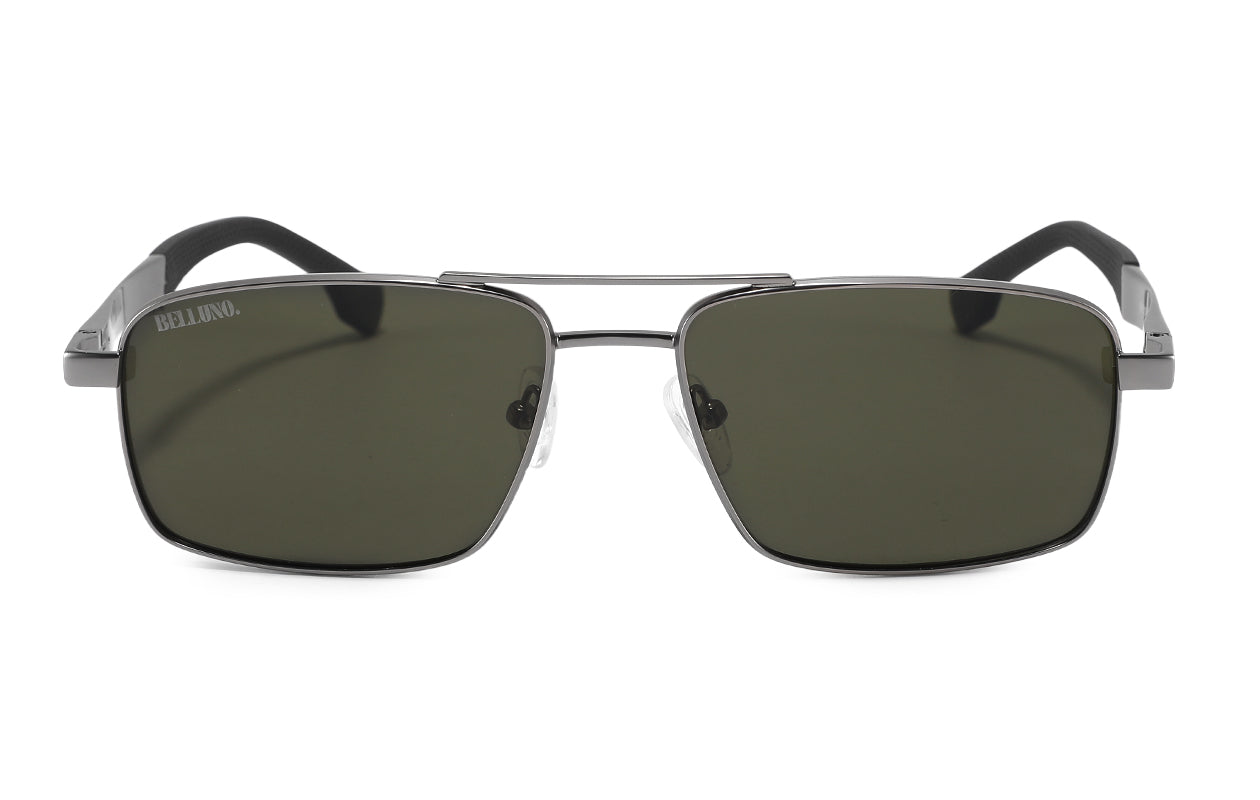 Belluno Torvani gunmetal/green front