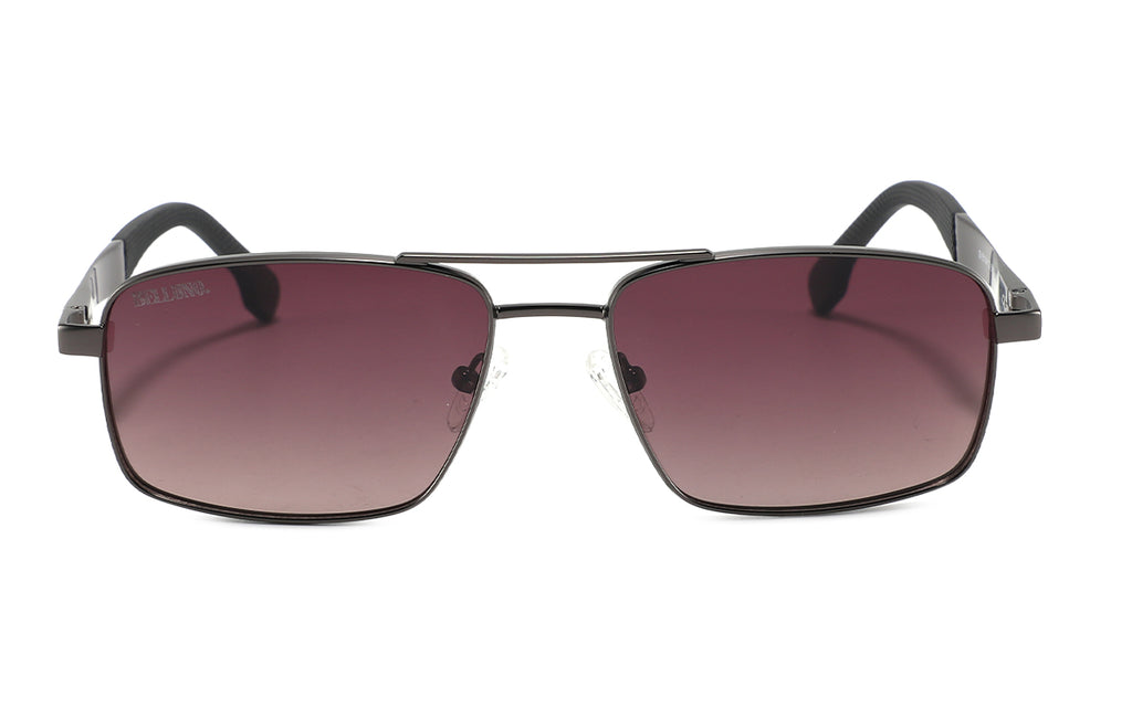 Belluno Torvani gunmetal/burgundy front