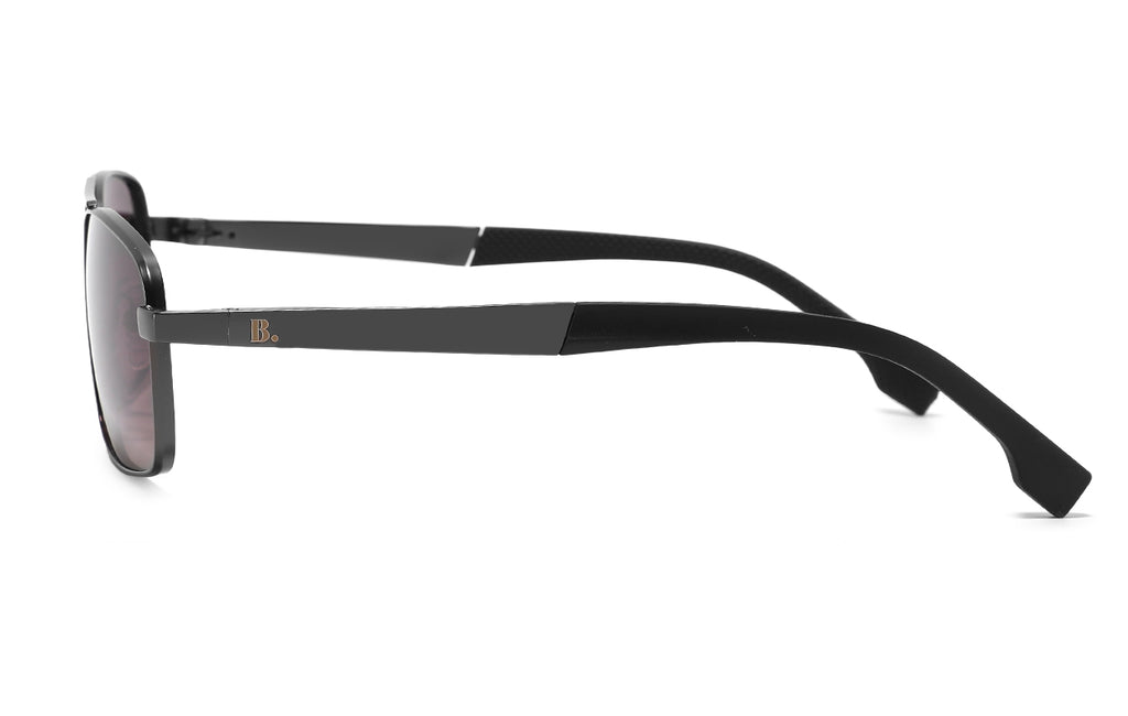 Belluno Torvani gunmetal/burgundy side