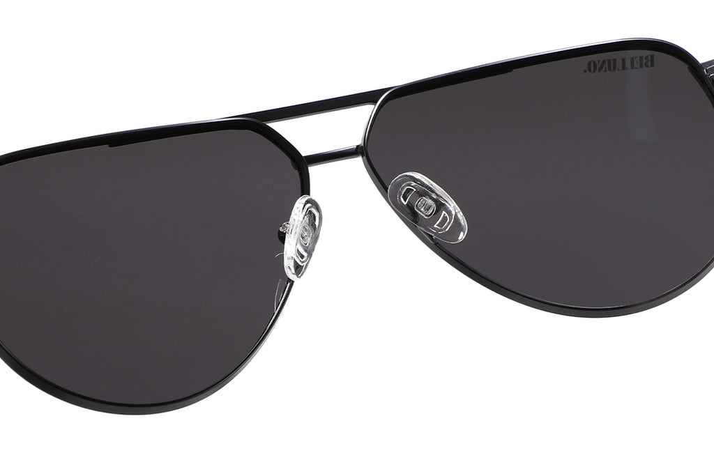 Belluno Levanto black/black grey - lens detail
