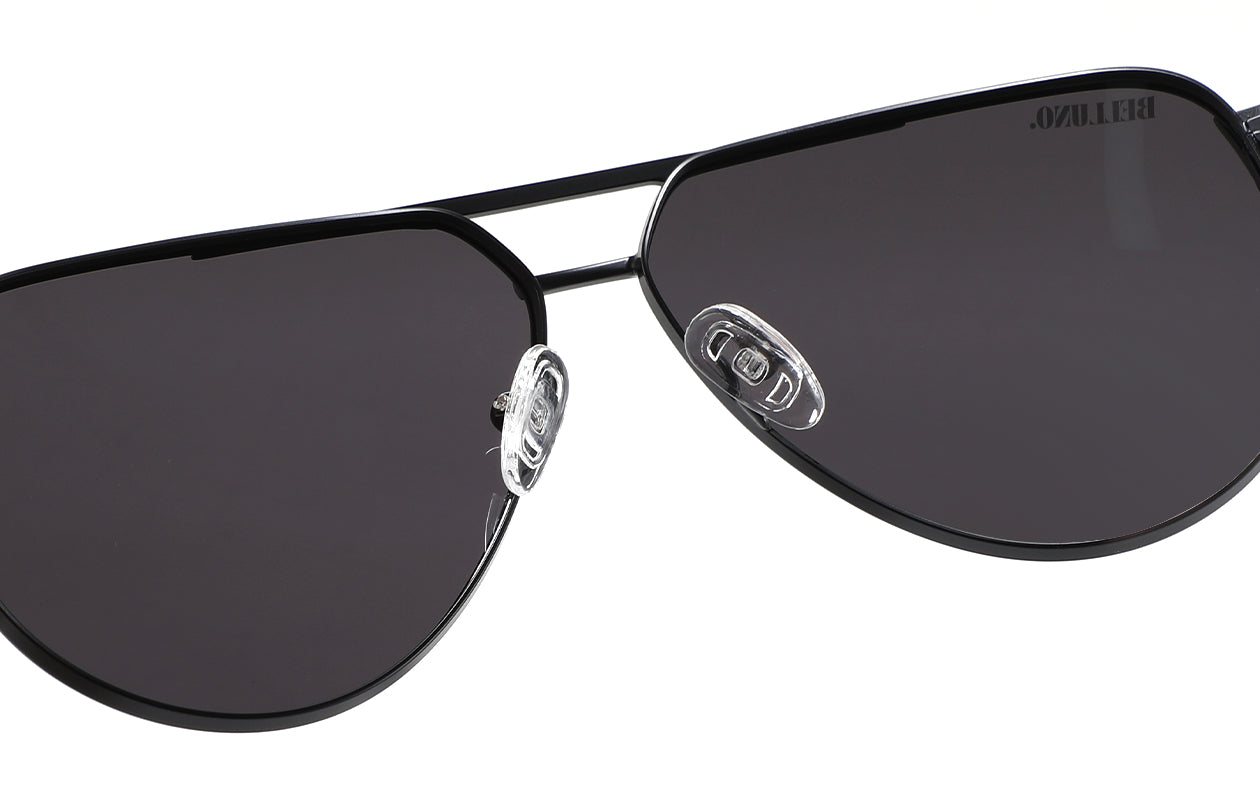 Belluno Levanto black/black grey - lens detail