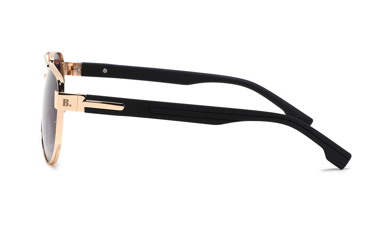 Belluno Levanto gold/black gradient grey - side
