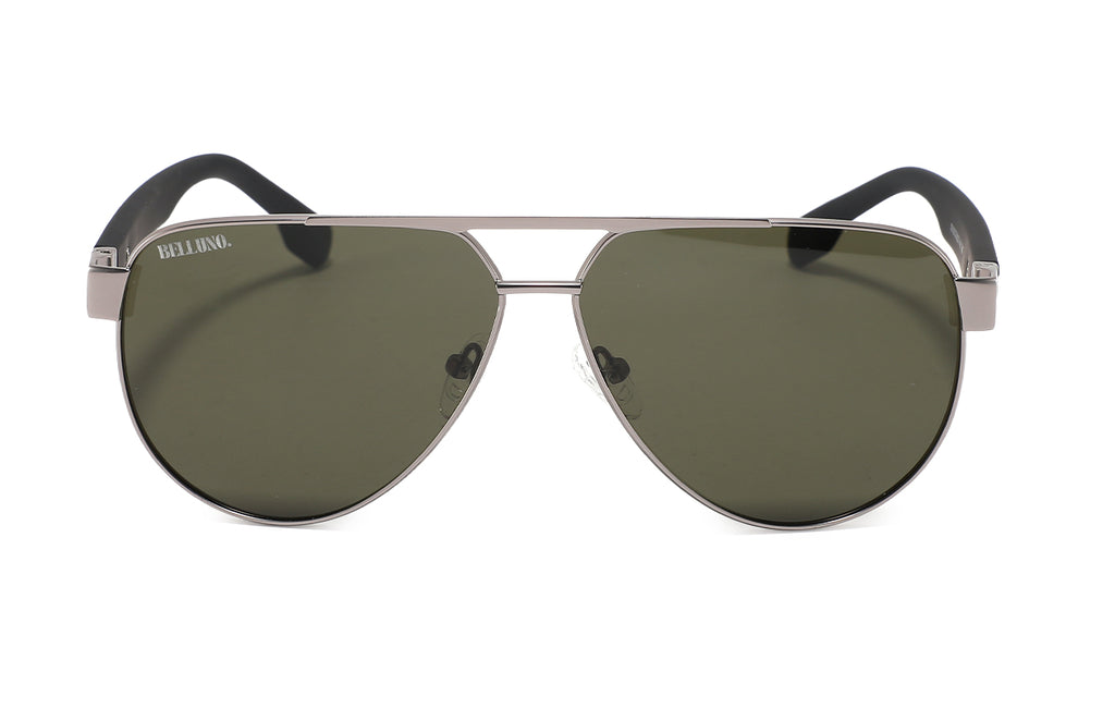Belluno Levanto gunmetal/black-red G15 green - front