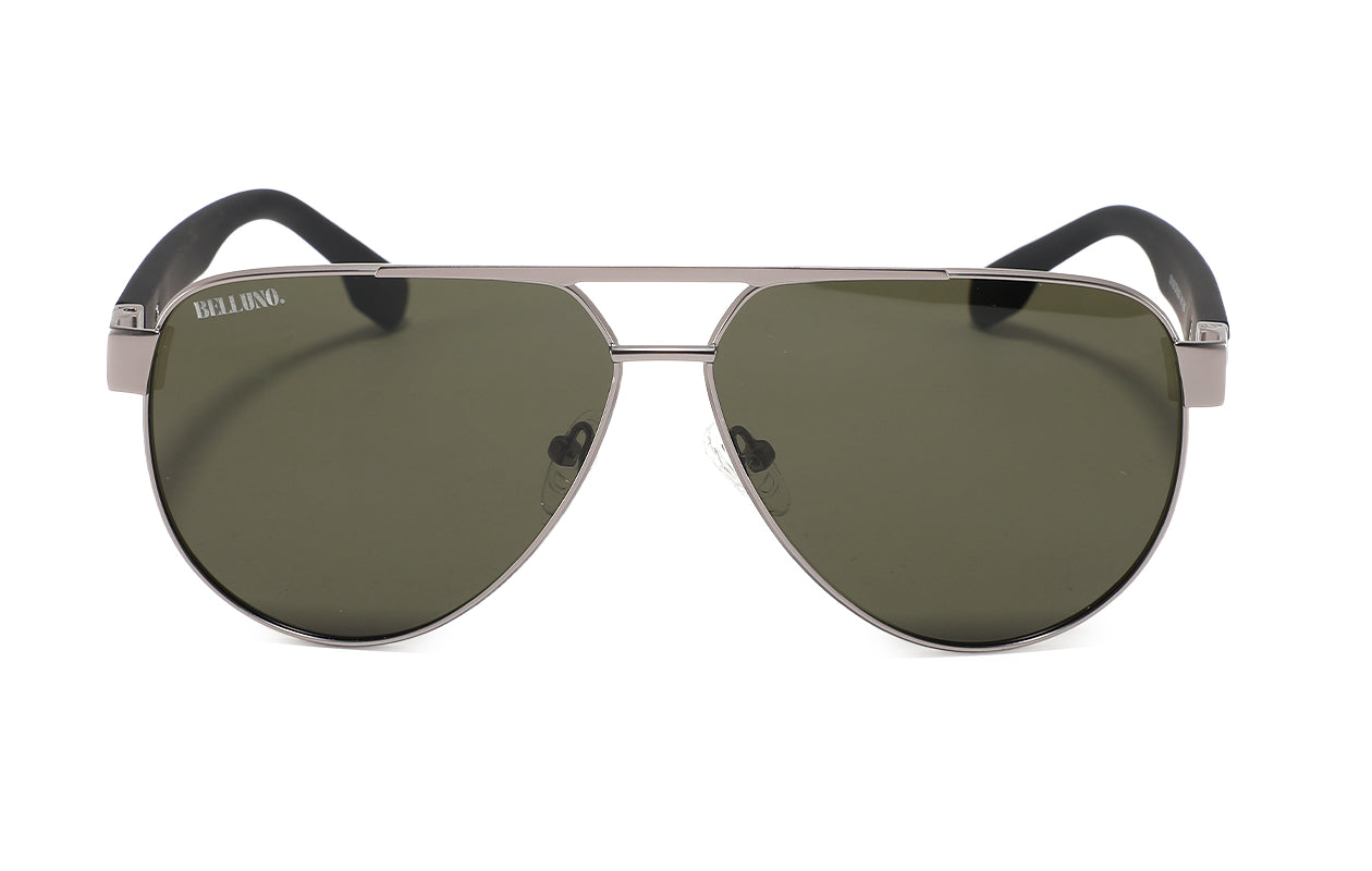 Belluno Levanto gunmetal/black-red G15 green - front