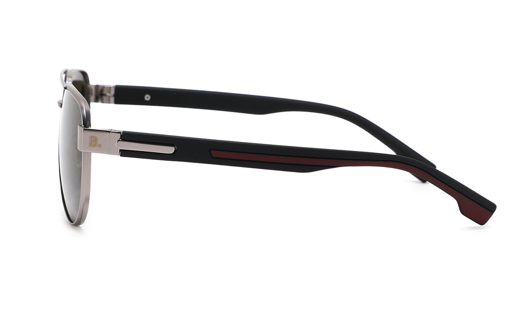 Belluno Levanto gunmetal/black-red G15 green - side