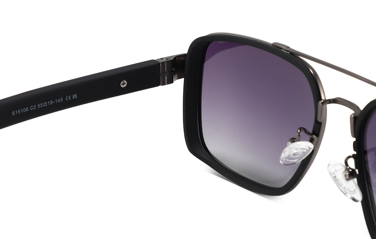 Belluno Como matte black/gunmetal - hinge