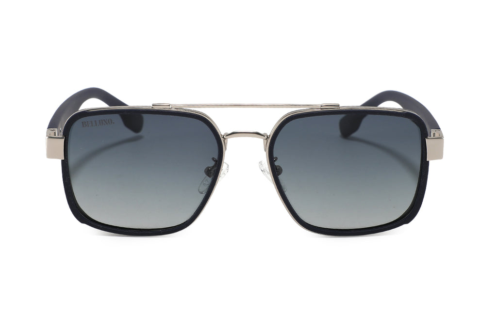 Belluno Como matte navy/silver - front