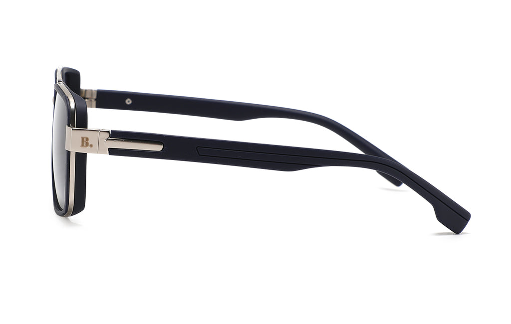 Belluno Como matte navy/silver - side