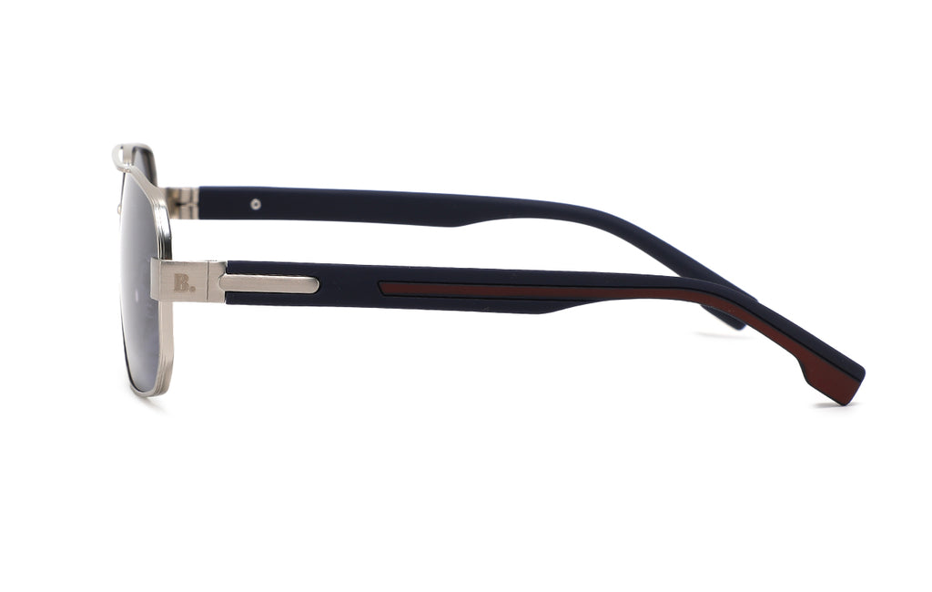Belluno Orvella silver/navy - side